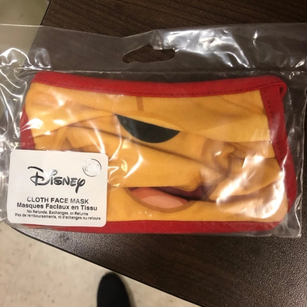Winnie the Pooh face mask